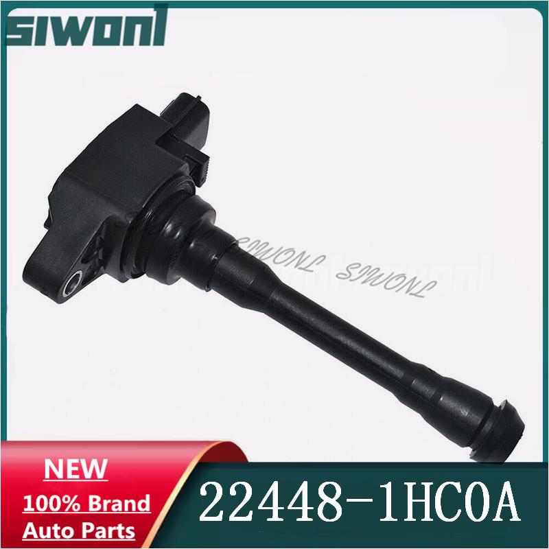 1X 22448-1HC0A High Quality Ignition Coil For Nissan Versa 1.6L 1.8L Versa Note 1.6L K13 224481KT0A 224481HC0A Car Accessories