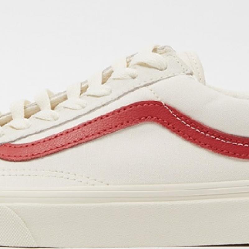 Vans Style 36   Marshmallow  Racing Red Vn0a3dz3oxs1