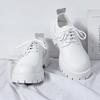 Italian Luxury Leather Shoes Thick Sole Comfortable Oxford Shoes Round Head Lace-up Smooth Shoes Formal Shoes Wedding Casual