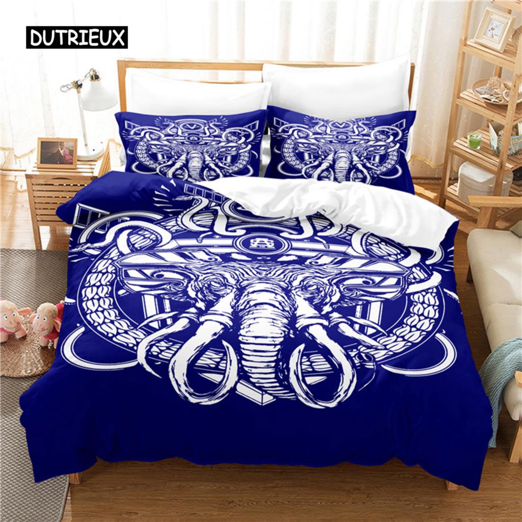 Elephant Bedding Set Duvet Cover Set 3d Bedding Digital Printing Bed Linen Queen Size Bedding Set Fashion Design