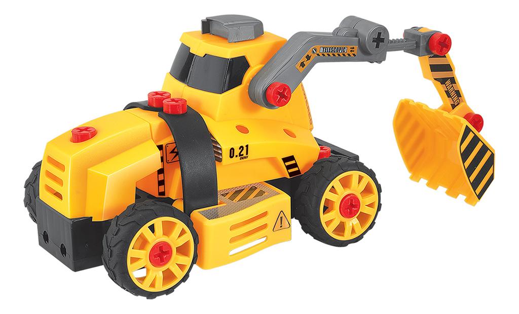 4-in-1 Excavator for Kids