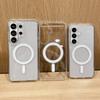 New Magnetic Clear Phone Case For Samsung Galaxy S26 S2 S24 S23 S22 S21 Plus Ultra FE for  Transparent Cover Funda
