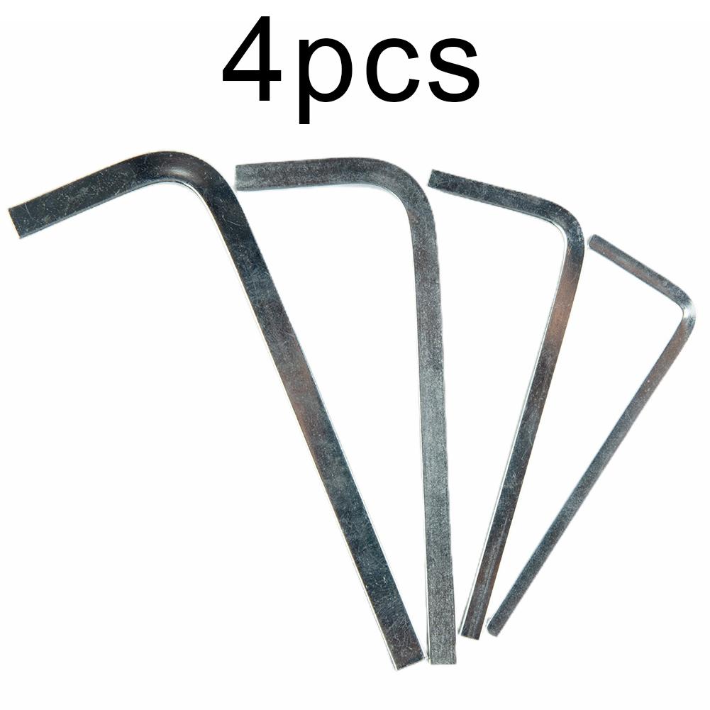 Convenient High Quality Brand New Wrench Hand Tools 3-6mm 4 Point 4Pcs Chromium Vanadium Steel Inner Corner L Shape