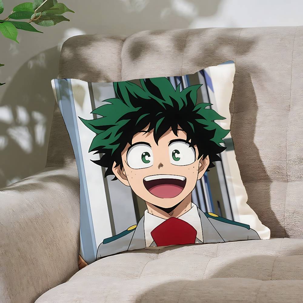 Cute Iizuku MidoriyaS Customizable Square Pillowcases Stylish And Soft Perfect For Beds Cars And Sofas