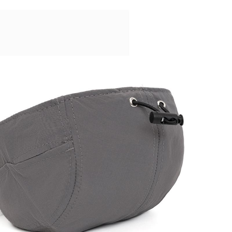 Summer Quick-Drying Short-Brimmed Baseball Cap Men's Breathable Thin Cap Outdoor Camping Sunshade Hat
