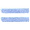 2Pcs Microfiber Window Scrubber Refill Sleeves 35Cm Reusable Glass Cleaning Replacement Streak Free High Absorption Washable