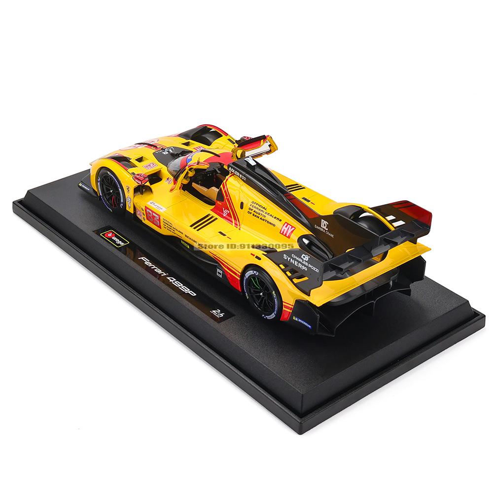 Bburago 1:24 Ferrari 499P #83#51 330 488 250 FXXK 458 Alloy Vehicle Car Model Toy Collection Gift Multiple Styles To Choose From