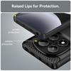 For Xiaomi Redmi Note 14 Pro 4G Case Protective Phone Cover Carbon Fiber Texture Brushed