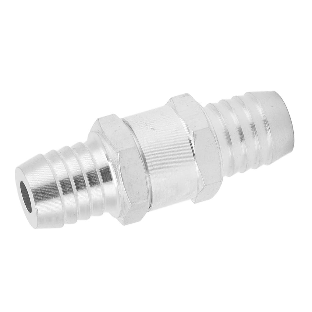 Non Return One Way Check Valve Aluminum Alloy Universal for Fuel Gasoline Oil Petrol Diesel Water