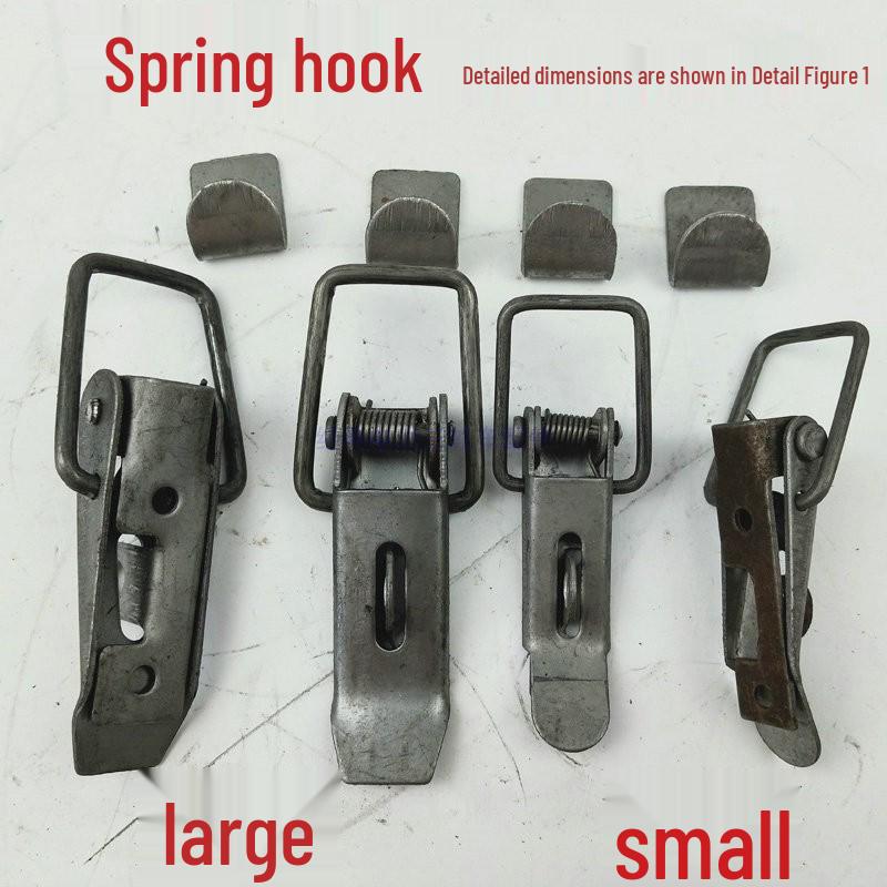 Electric Tricycle Parts: Spring Hook, Handlebar Buckle, Seat & Cabin Buckles, Door Lock, Bucket & Box Panel
