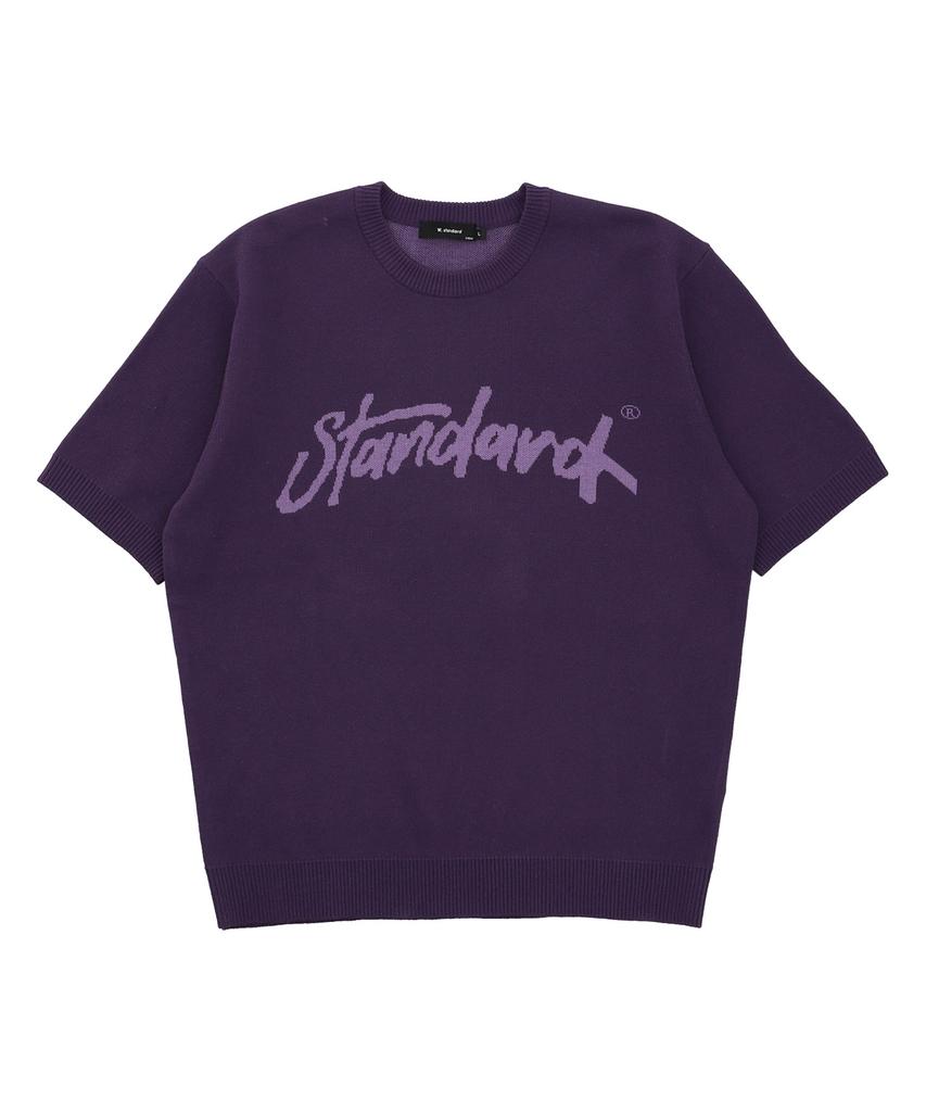 W Standard Graphic Short Sleeve Knit Pullover [3 Colors]