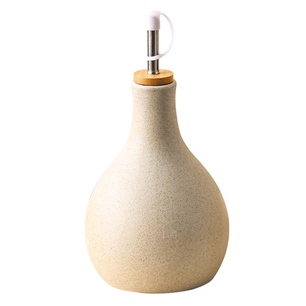 Matte Japanese Style Minimalist Oil Pot Vintage Oil Bottle Simple Seasoning Bottle Dinning Table