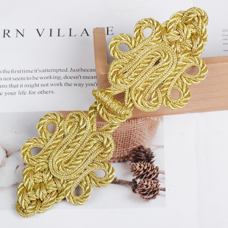 1 Pcs Chinese Frog Closure Buttons Knot Handcraft DIY Accessories Handmade Curtain Button