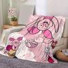 1 pezzo Cuscino Rosa e Amici Cielo Nuvoloso Coperta Plaid Perfetta per Arredamento Casa, Copri Divano, Uso Esterno, Regali, Morbida Coperta per Letto, Soggiorno, Viaggio