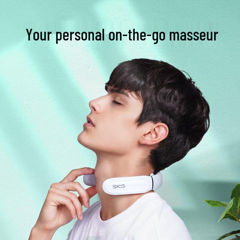 SKG 4356 Smart Neck Massager with Low-Frequency Pulse & Heat CN plug (adapter included)