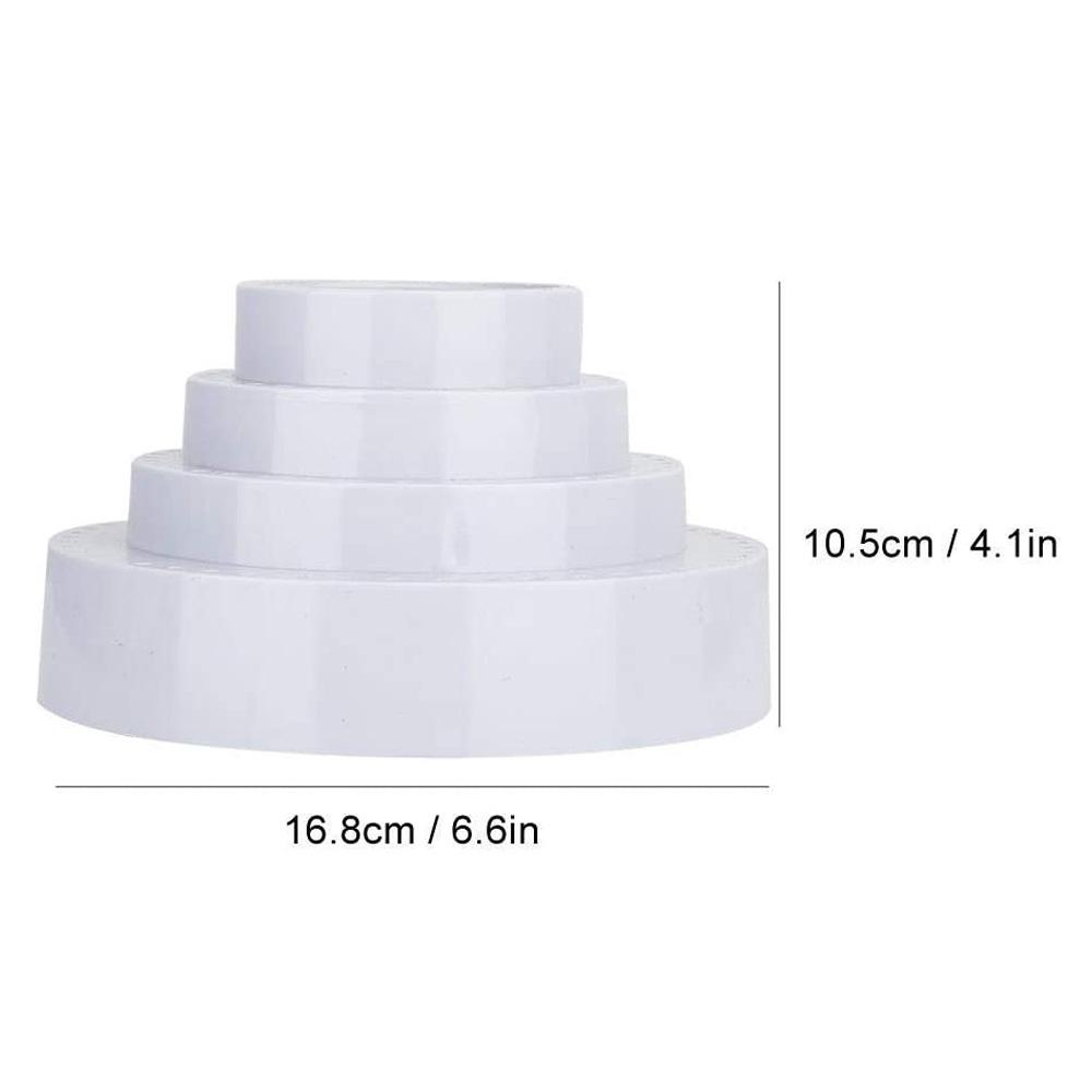 Plastic Large Gray Rotatable Storage Box, Drill Bit, Drill Needle, Grinding Head Parts, Plastic Tool Box