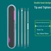 Precision Acne & Blackhead Removal Tweezers Set - Pimple Needle and Squeezing Tool