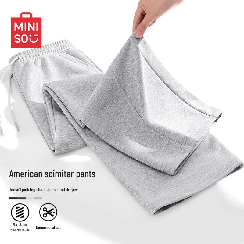 MINISO Men s Vibe Style Loose Fit Casual Trousers 2XL