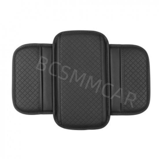 Armrest Pad Cover Center Console Box Cushion Protector Accessories For Car Black