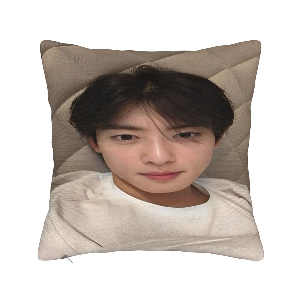 CHA EUN WOO Kpop ASTRO Idol Pillowcases Product Printing Cushion Cover  Throw Pillow Cover Bed Decorations Square Multiple Sizes
