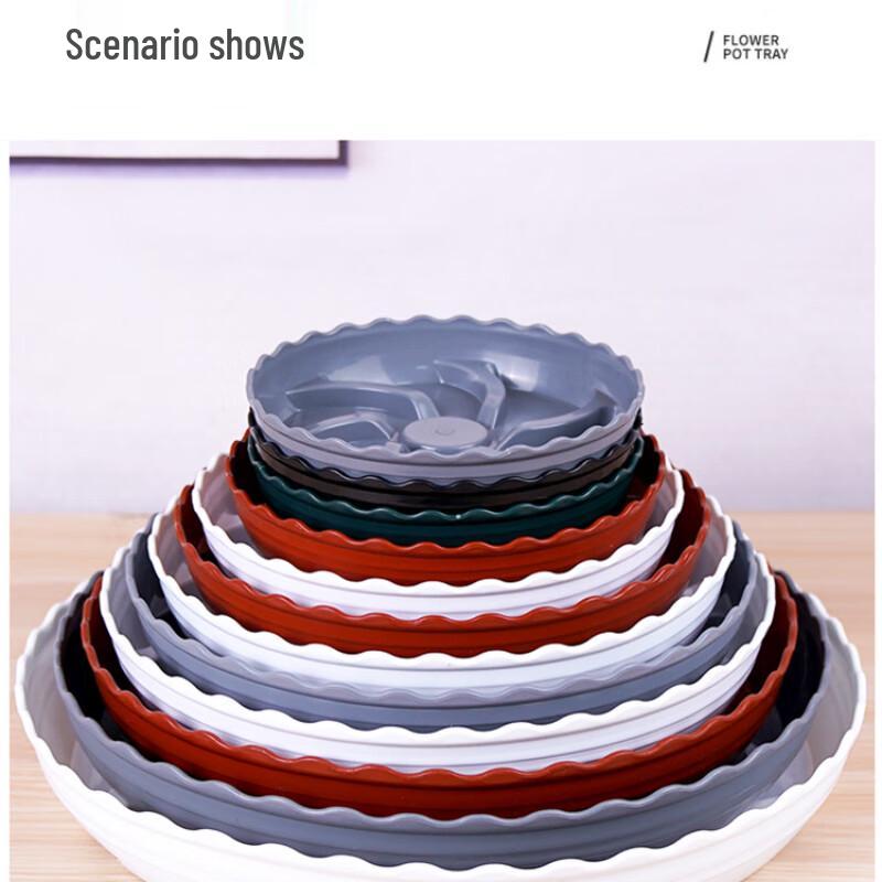 Round PP Resin Flower Pot Drip Tray