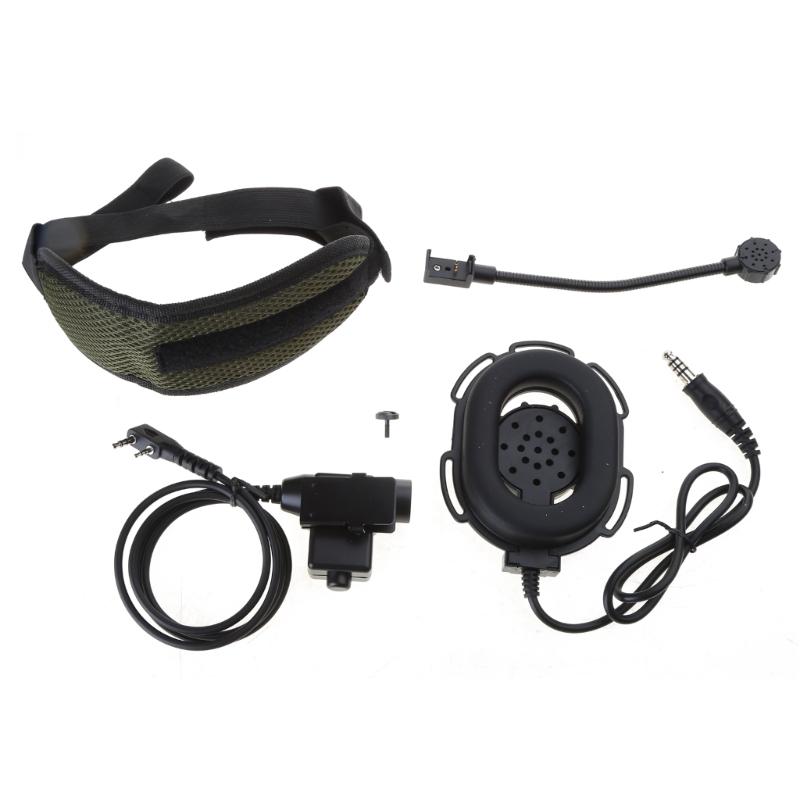 

Portable Soliders headphone Noise Reductions Radio Headphone U94PTT ABS-material fitting for TK2107 UV5R -888S UV6R 1