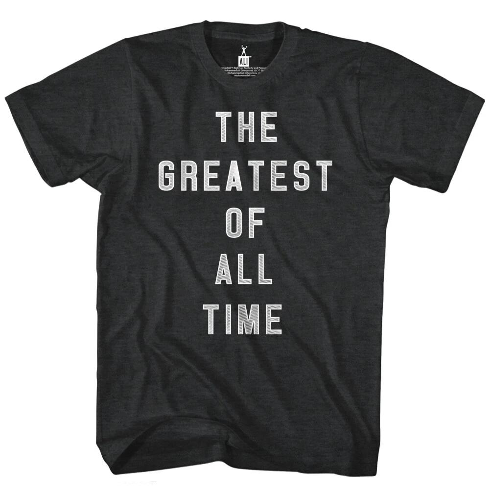 Muhammad Ali Heavyweight Champ The Greatest Of All Time Quote Men s T Shirt 2XL
