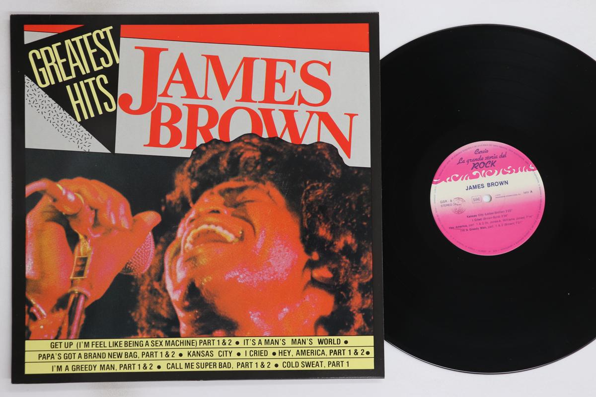 

LP Record JAMES BROWN - James Brown GSR8 CURCIO 1981 Italy Soul/Funk Used