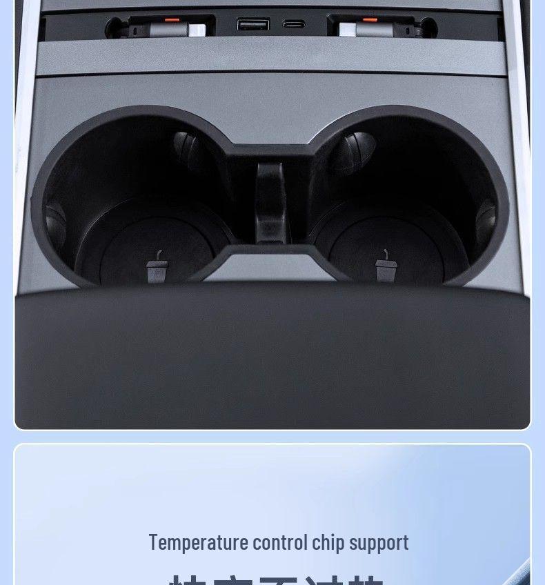 Tesla Model Y/3 Center Console Expansion Dock & Charging Hub Adapter