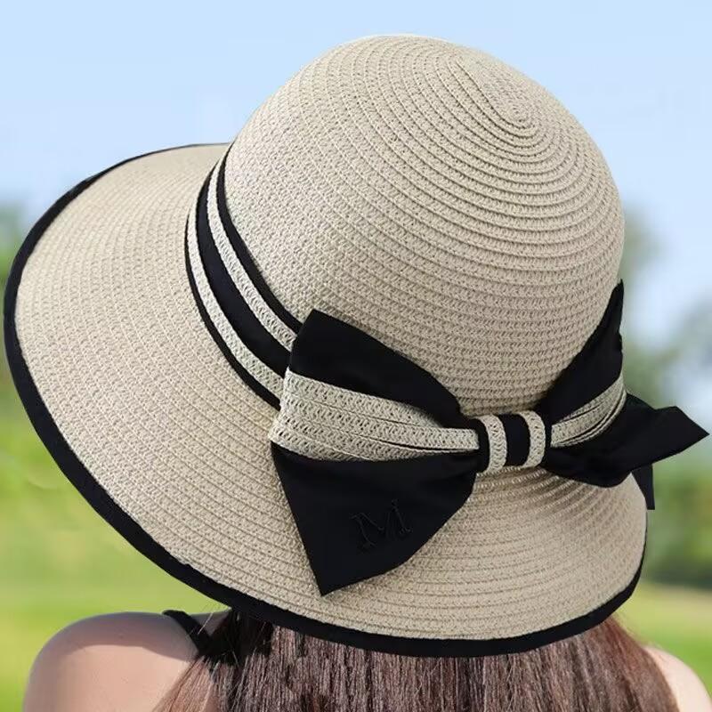 

Летняя широкополая панама женская шляпа от интернет-звезды пляжный отдых соломенная шляпа солнцезащитная шляпа от солнца женщина тренд