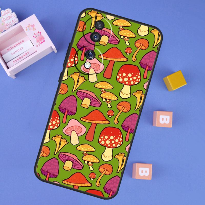 Mushroom Forest Case For Honor 200 400 Pro 50 70 90 Lite X9a X9b X9c X9d X8b X8c Win Magic 5 6 7 8 Pro Cover