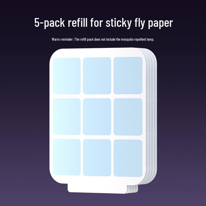 3-in-1 USB Mosquito Killer Lamp: Electric Shock Repellent & Sticky Trap for Home, Hotel, Restaurant