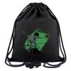 New Best-selling One Piece Around the Mouth Backpack Animation Around Luffy Drawstring Pocket Oxford Cloth Backpack Storage Bag.