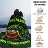 1pc Watermelonini Tralalero Throw Blanket Soft Flannel, Cozy All Season Polyester Perfect for Home, Office