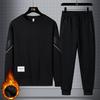 Autumn and Spring Round Neck Sweater Men's Casual Sports Sweater Suit Youth Sports Loose Fashion