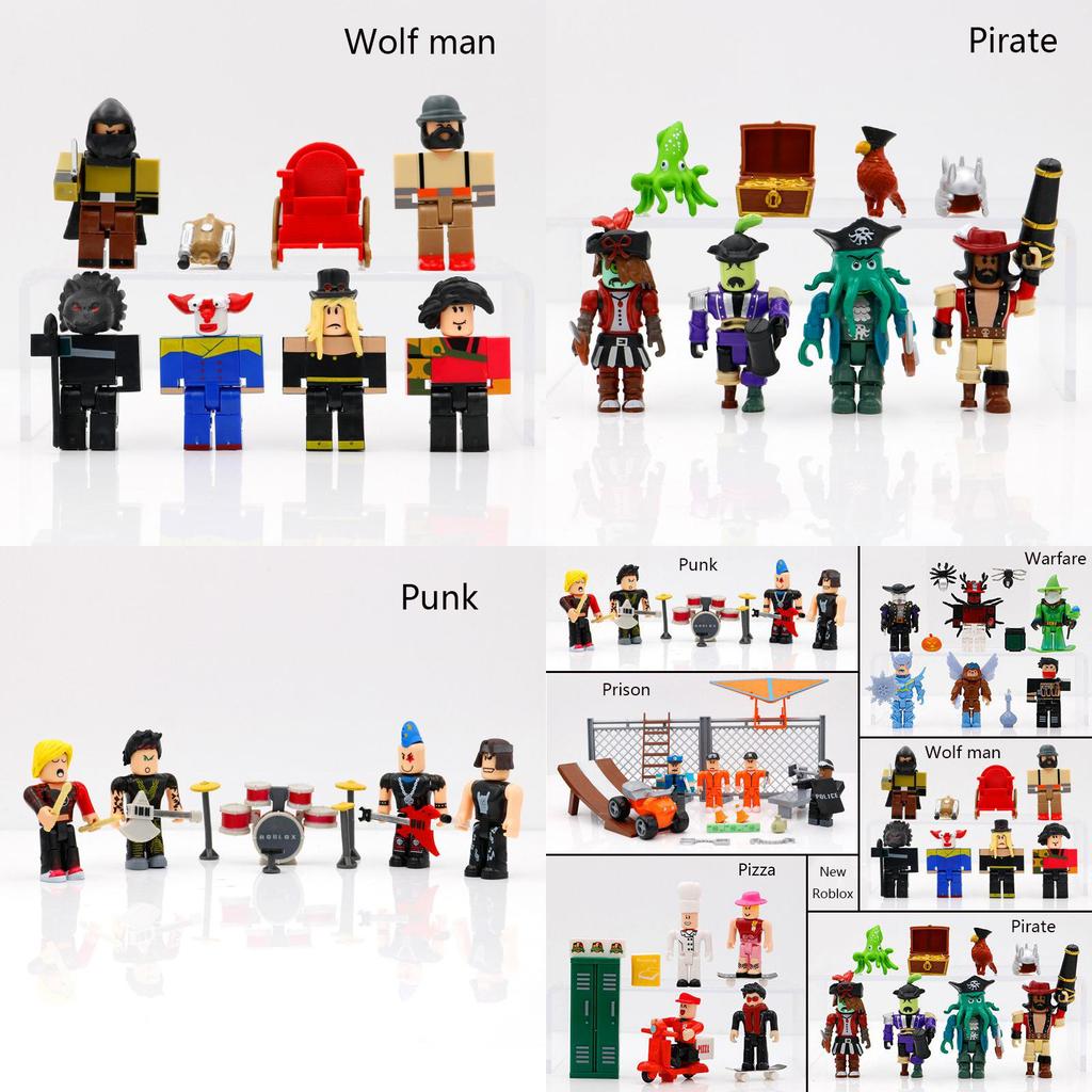 Působivý Roblox Herní Postava Příslušenství Mini Akční Figurka Panenky Pro Děti Vánoční Dárek Hračka