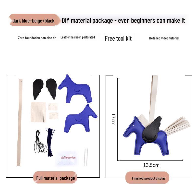 2025 Pegasus Femei Breloc Mini DIY Handmade & Pandantiv Cheie Auto