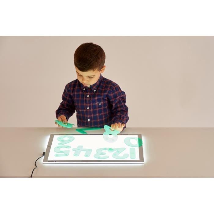 Table lumineuse - TICKIT - A3 - LED intégrée - Blanc - Bureau