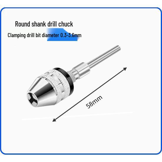 Hex Shank Drill Chuck Adapter for Electric & Pneumatic Screwdrivers