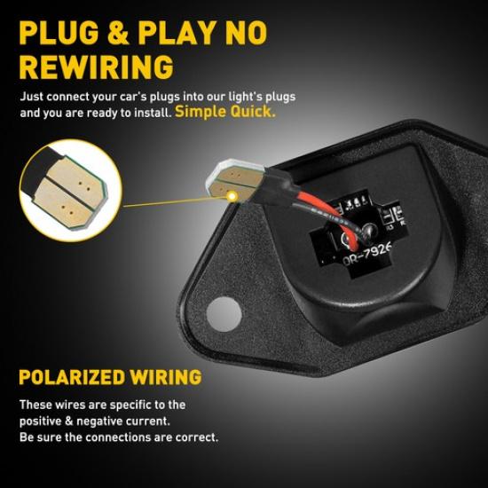 AUXITO LED Plate License Light Lamp Tag Fit 1992-2018 Ford E150 E250 E350 E450