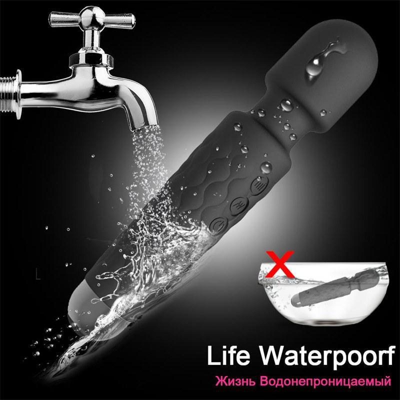Powerful Magic Wand Vibrators for Women Clitoris Stimulator AV Stick G Spot Massager Female Masturbator Sex Toys for Ladies Couple Games