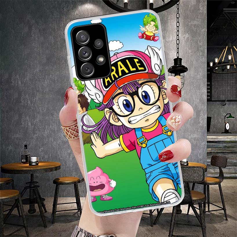 

Dr Slump Arale Anime Phone Case For Samsung Galaxy A12 A22 A32 A52 A72 A02S A51 A50S A71 A70 A31 A20S Note 20 Ultra S10 A10S Gal Samsung A52S 5G