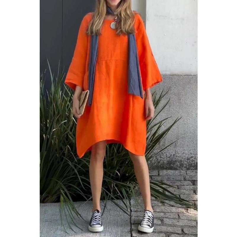 Women's Summer Loose Casual Pocket Dress