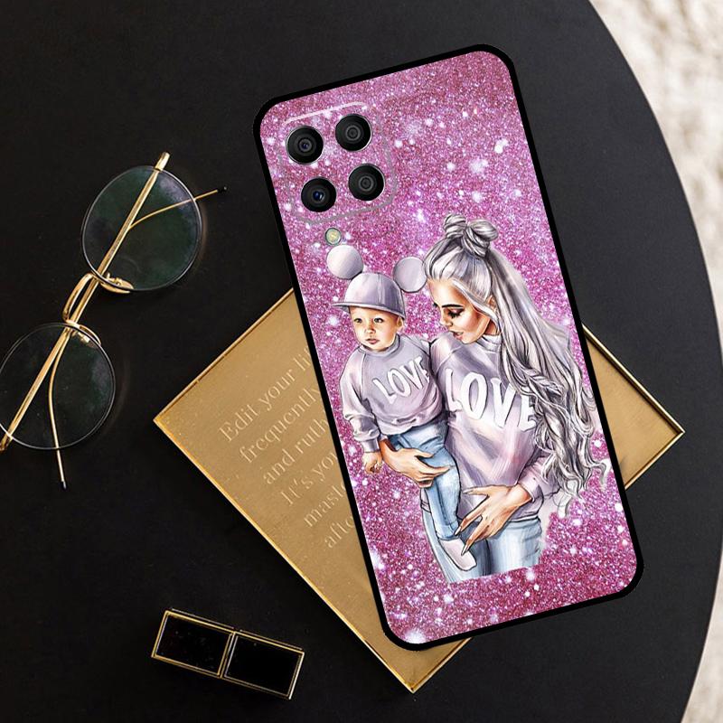 Baby Mom Girl For Samsung Galaxy M12 M13 M14 M15 M35 M55 M34 M54 M33 M53 M21 M31 M11 M32 M52 M06 M16 Case