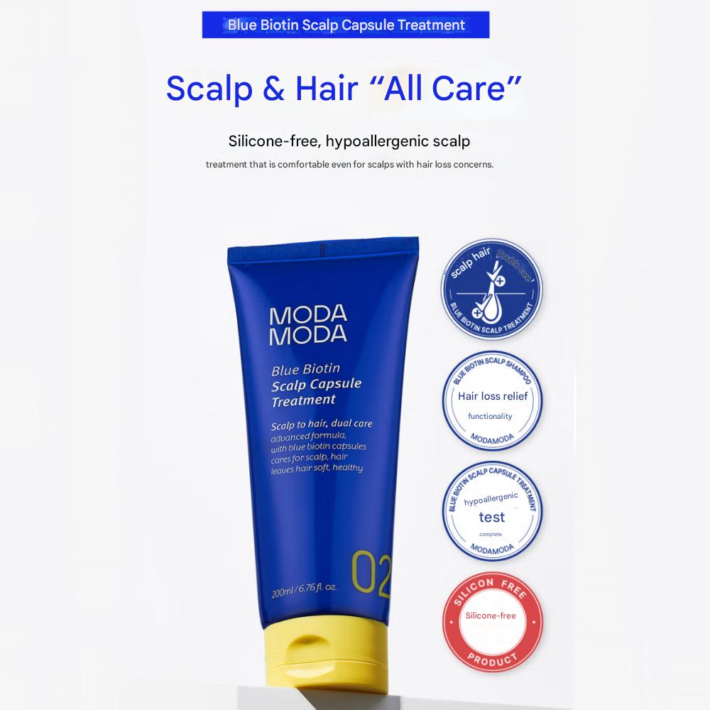 Modamoda Step02 Blue Biotin Scalp Capsule Treatment 200ml/6.76 fl. oz