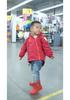 Children's Velvet Ski Jacket – Windproof, Hooded Fleece for Spring & Autumn, Trendy Design for Kids