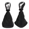 6 Speed Manual Gear Shift Knob Gaiter Boot Cover Kit Replacement for Mercedes‑Benz W447 V200 V220 V250 2017‑2020