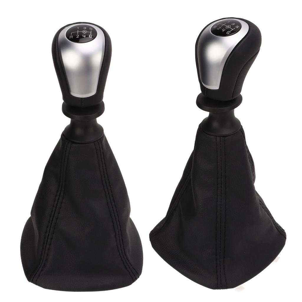 6 Speed Manual Gear Shift Knob Gaiter Boot Cover Kit Replacement for Mercedes‑Benz W447 V200 V220 V250 2017‑2020