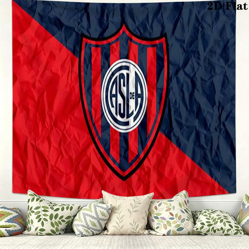 San Lorenzo Art Wall Tapestry Aesthetic Wall Hanging Printed Fabric Blanket Decorative Tapestries for Bedroom Living Room Home Decor
