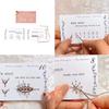 Creative Mini Sewing Book For Beginners Backstitch And Straight Stitches Sewing Cards StitchBuddy Embroidery StitchBook